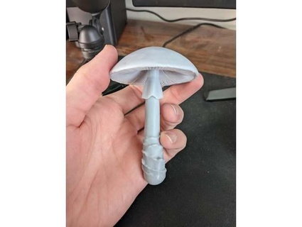 amanita phalloides mushroom death cap trevorsm 3d print model - Mito3D