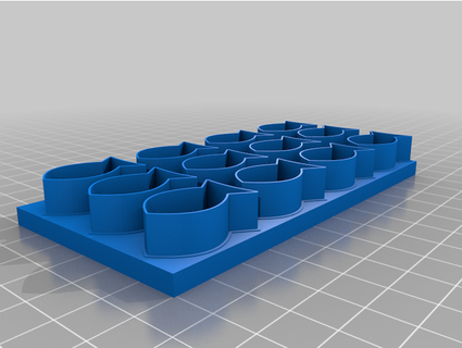 goldfish dough cutter multi work progress bal323 3d print model - Mito3D