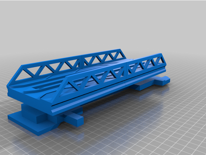 Thomas copains super tour pont artoverkill 3d print model - Mito3D