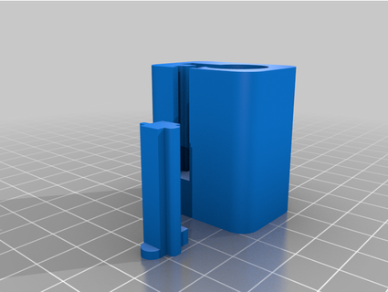 pardais prática fechadura suporte maca cm 3d print model - Mito3D