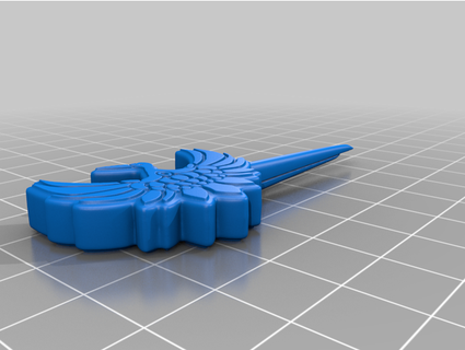 crane shaped attacher agrafe pcn3dprinting 3d print model - Mito3D