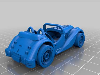 morgan roadster simile ric raganella 3d print model - Mito3D