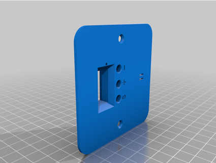 w1209 elétrico caixa cobrir bainha caso rzor112 3d print model - Mito3D