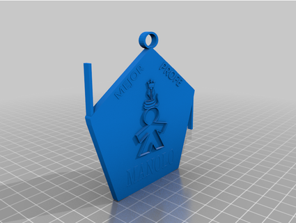Medalla tik Coruna 3d print model - Mito3D