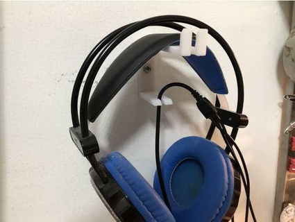 headphone hanger sulie 3d print model - Mito3D