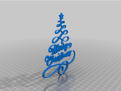 christmas tree extrusion doors hercules8484 3d print model - Mito3D