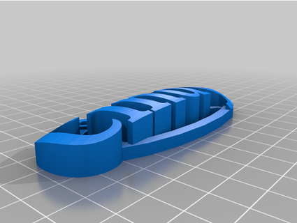 cindy anahtarlık isim etiket tetrahemikon 3d print model - Mito3D