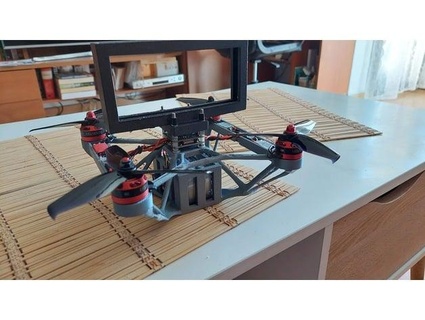 drone frame generative design ax10 3d print model - Mito3D