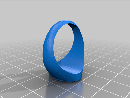 Razorback Ring Hundebossmann 3d print model - Mito3D