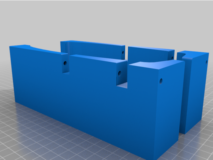 tesla umc wall mount holder xray 23 3d print model - Mito3D