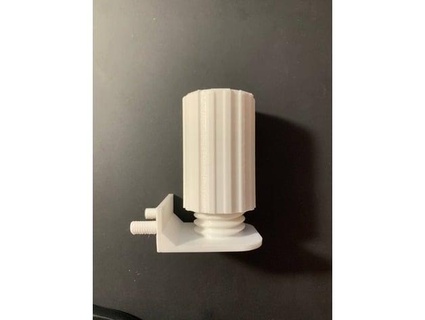 increased ikea wall mounting spacers besta & ophus zebster pasha 3d print model - Mito3D