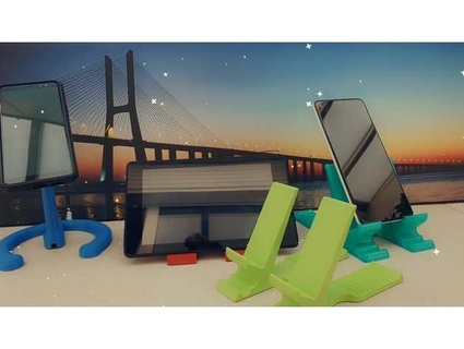 smartphone stand warenschmiede 3d print model - Mito3D