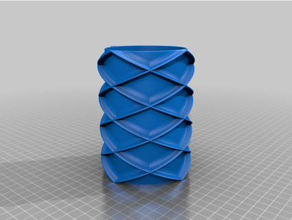 double spirale tasse sabo0710 3d print model - Mito3D