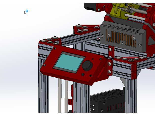 am8 lcd12865 suporte KONSTRUKTIE 3D print model - Mito3D