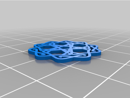 partie zaëli sarcelle étincelle 3d print model - Mito3D