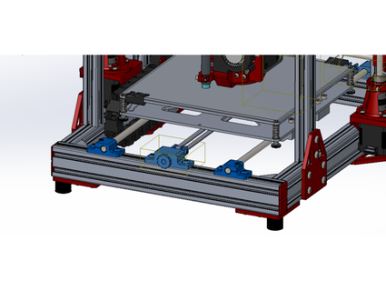am8 axis guía rail CONSTRUCCIÓN 3d print model - Mito3D
