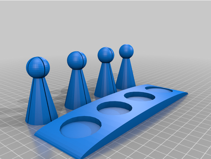 fraction puzzle atwardos 3d print model - Mito3D