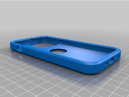 cobrir bainha Iphone 13 pró melhorado isaw47 3d print model - Mito3D