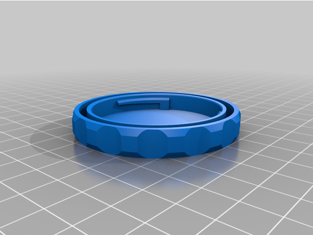 sony mount retaguarda lente boné pil ka 3D print model - Mito3D