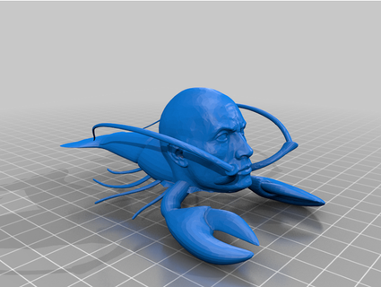 Rocha lagosta honeybadger762 3d print model - Mito3D