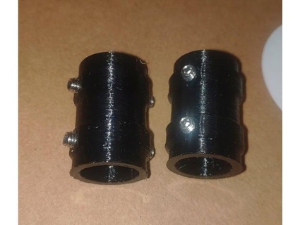 shower hose gx16 support diy lightguns gustavoalara 3d print model - Mito3D