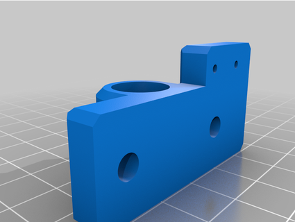 anet a8 plus 12mm rod holders prusafied streetshaker 3d print model - Mito3D