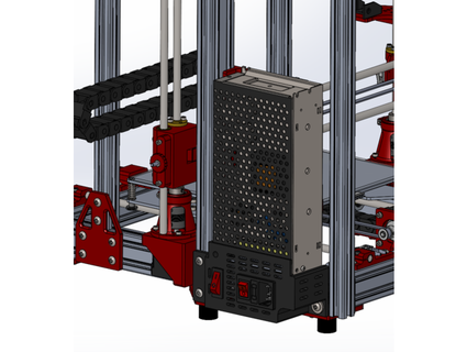 am8 psu suporte netzteil alça KONSTRUKTIE 3d print model - Mito3D
