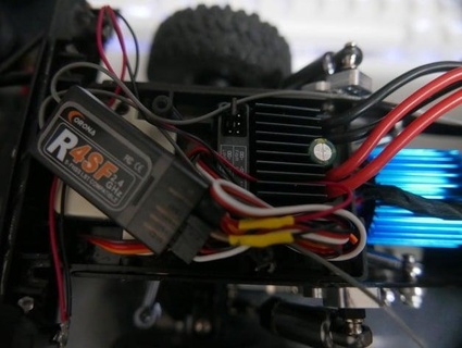 moving wpl c24-1 servo front direction mounting 1060esc clone  heecheee  3d print model - Mito3D
