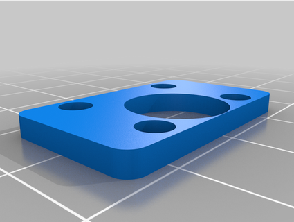 sapphire plus nozzle height correction spacer bookledge 3d print model - Mito3D
