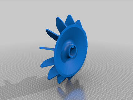 cooling fan electric motor clixdesign 3d print model - Mito3D