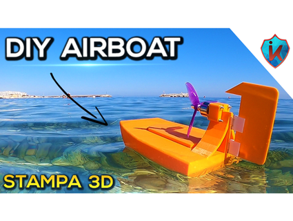DIY Luftboot Engel Steuer 3d print model - Mito3D