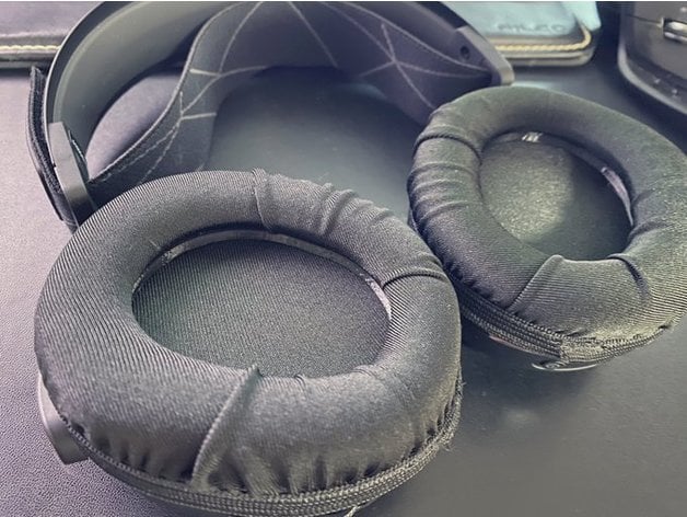steelseries arctis earpad cover spacer nuque 3D print model - Mito3D