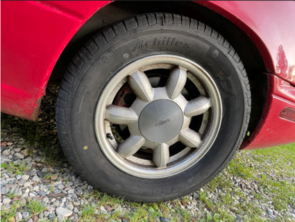 Mazda miata margarida roda centercap oem Projeto rodar 3d print model - Mito3D