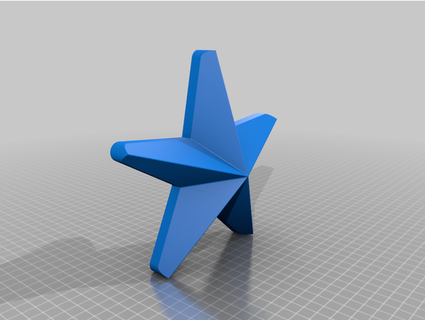 Noel ışık Led star neyse 3d print model - Mito3D
