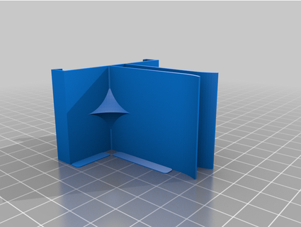 cubicle clips foamboard partition extensions morenus 3d print model - Mito3D