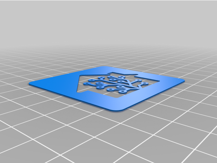 ev asistan logo z hop yüzmek 3d print model - Mito3D