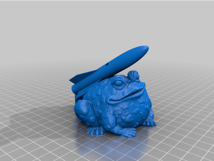 missile toad nerys 3d print model - Mito3D