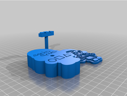 calamaro gioco biscotto taglierina plotteria81 3d print model - Mito3D