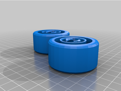 aston Martin eğirme tekerlekler celestekramer 3d print model - Mito3D