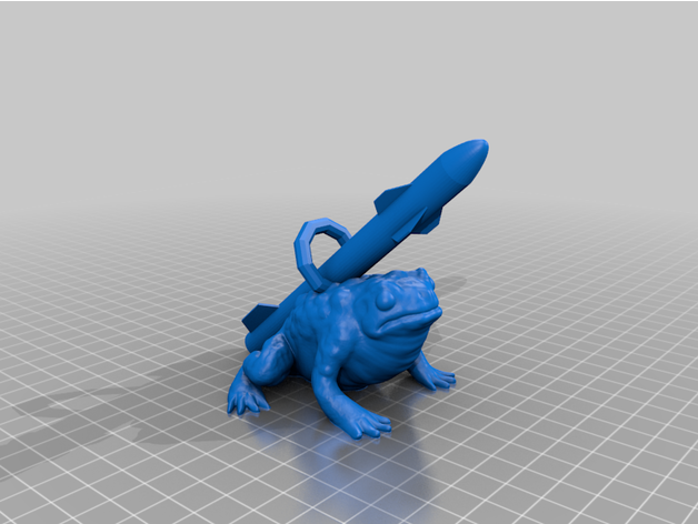 vero missile rospo nordictroll 3D print model - Mito3D