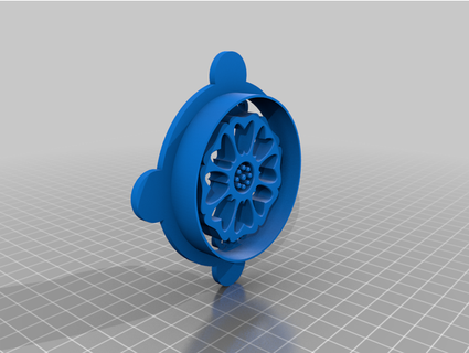avatar atla Pai sho lotus tuile biscuit coupeur équipement démoniaque 3d print model - Mito3D