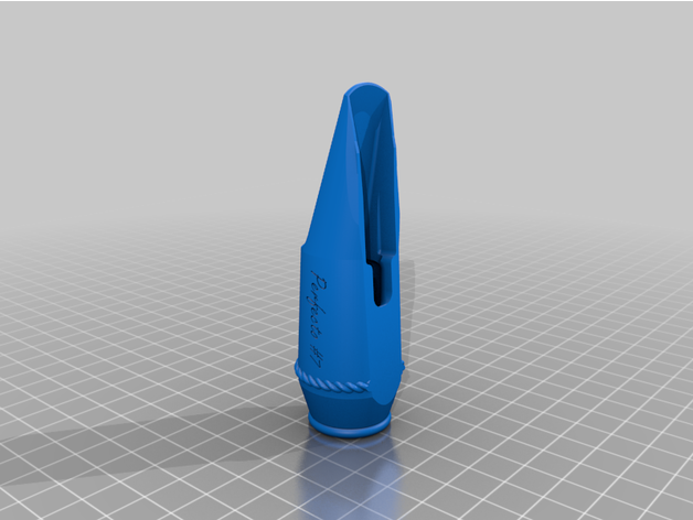 alto saxophone mouthpiece barrysax 3D print model - Mito3D