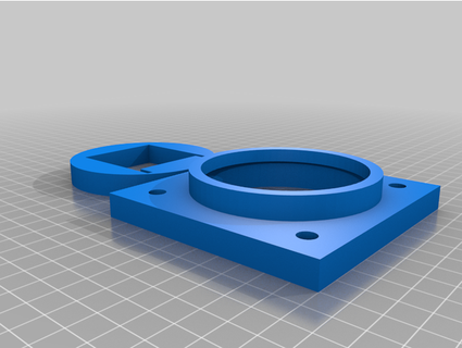 peltier & copper disk holder m1lesmakes 3d print model - Mito3D