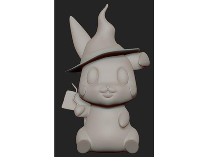 pokemon sorcier dkazumi 3d print model - Mito3D