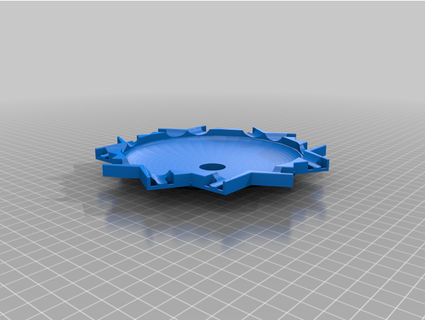gravitrax slow funnel robbe8  3d print model - Mito3D