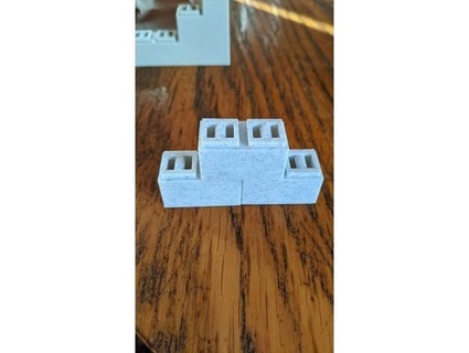 toy brick blubbdischwubb 3d print model - Mito3D