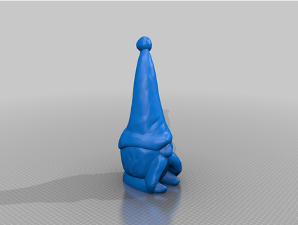 gnome Balle chapeau winstorky 3d print model - Mito3D