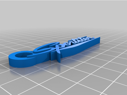 sportster keychain cmigalhas 3d print model - Mito3D