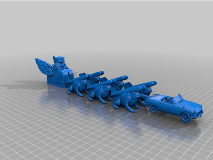 Raketentroadster alex4138 3d print model - Mito3D