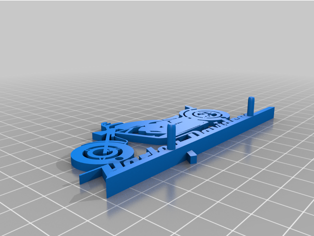 chaveiro hd cmigalhas 3D print model - Mito3D